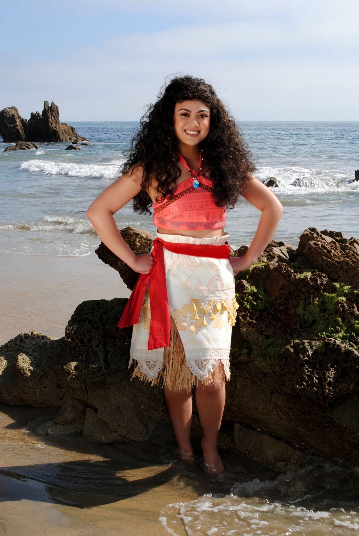 Moana character perfect for Los Angeles outdoor birthday parties