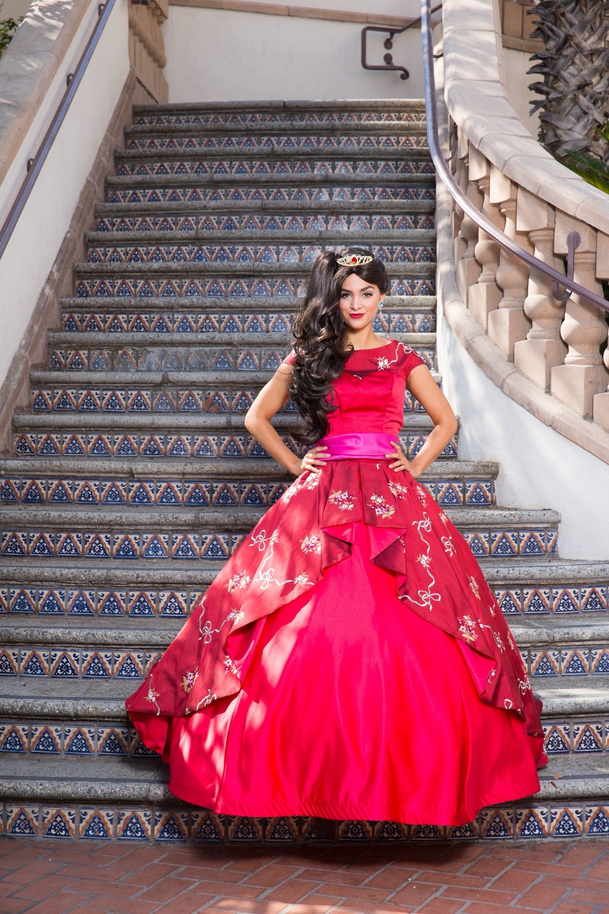 Hire Elena of Avalor for birthday parties - Latina princess character performer