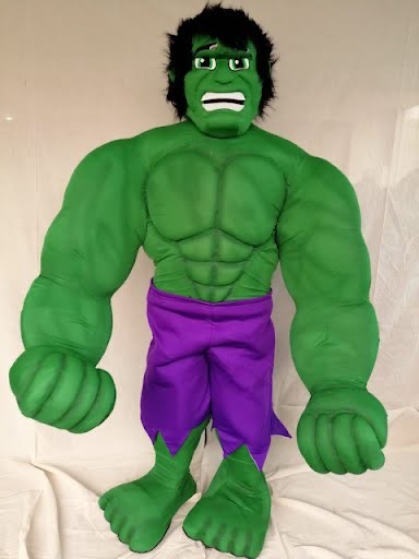 Hire Hulk for birthday parties - Incredible Green Avengers superhero character performer
