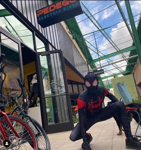 Hire Miles Morales for birthday parties - Into the Spider-Verse superhero character performer