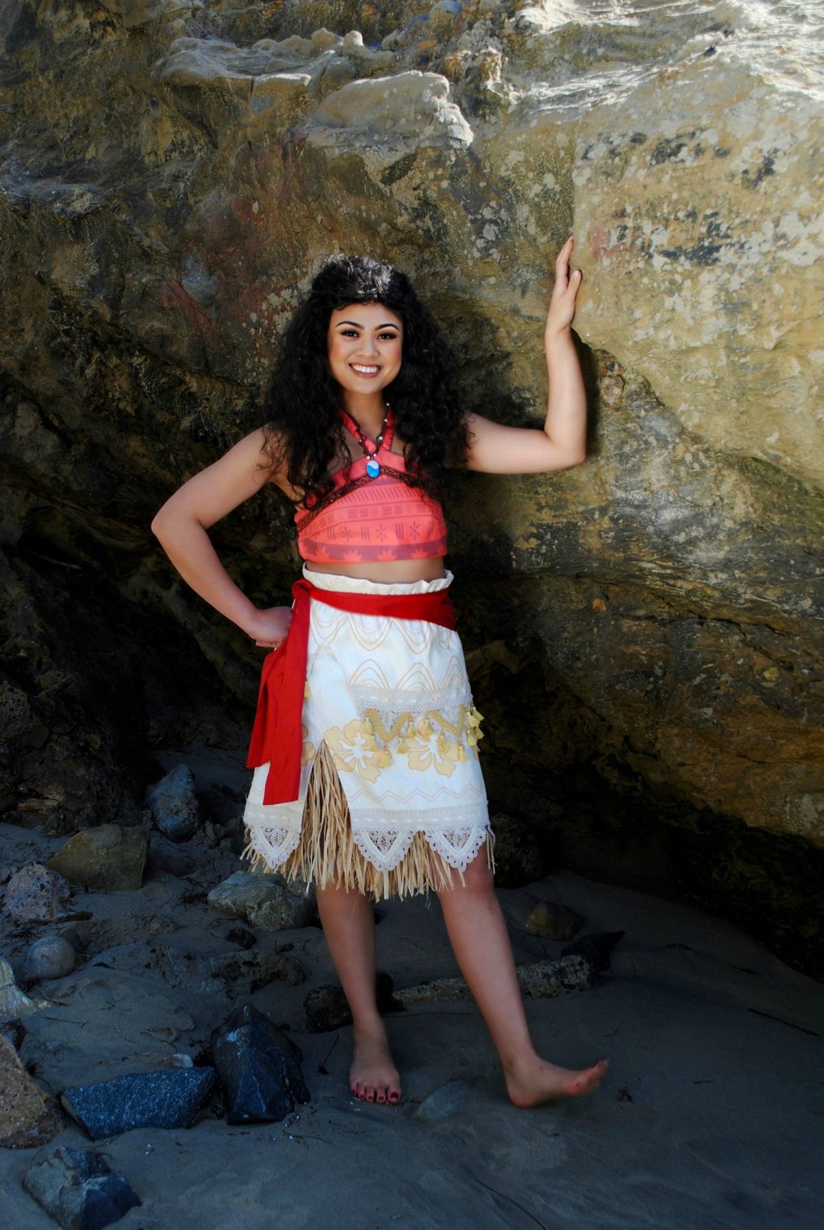 Hire Moana for birthday parties - Wayfinder princess character performer
