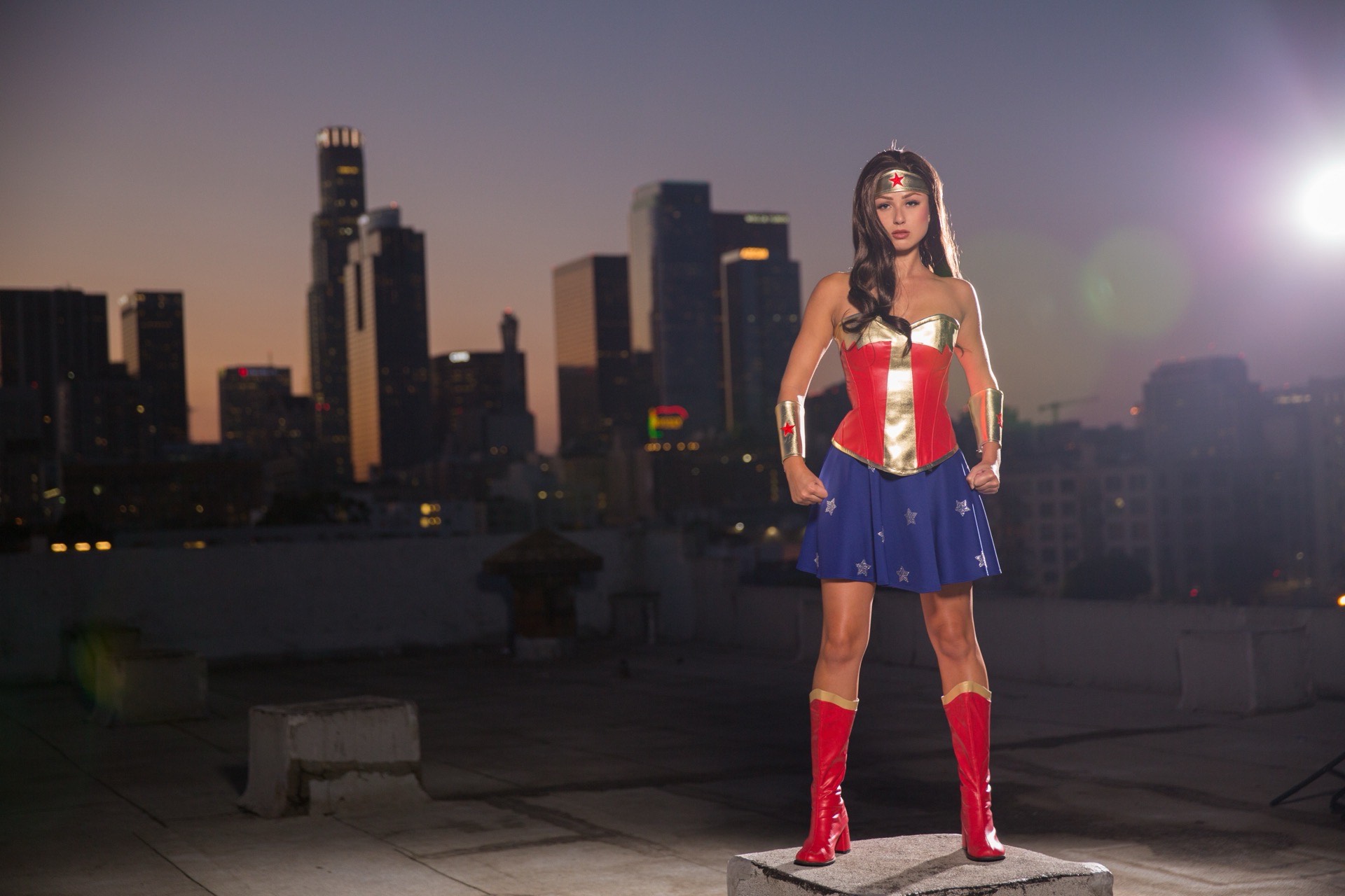 Hire Wonder Woman for birthday parties