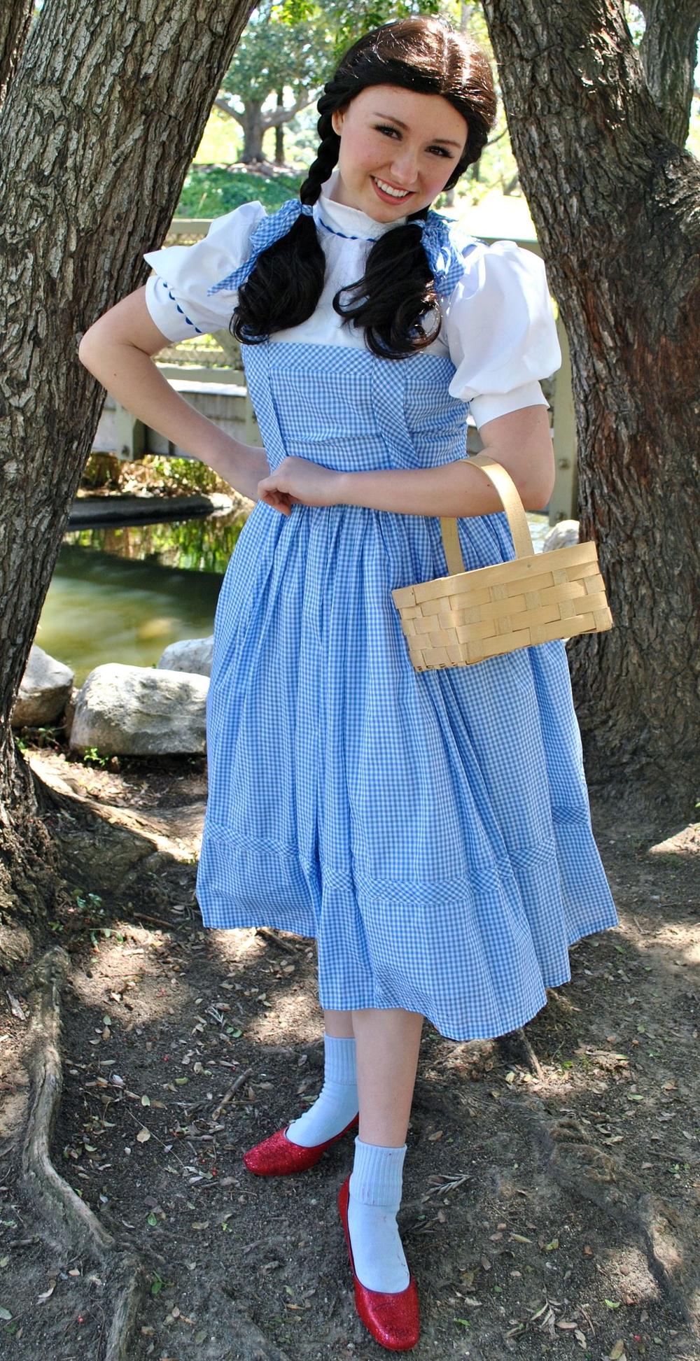 Dorothy character at birthday party