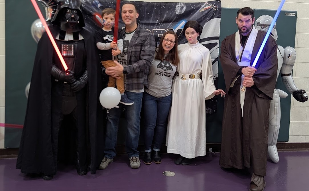 Princess Leia party entertainment