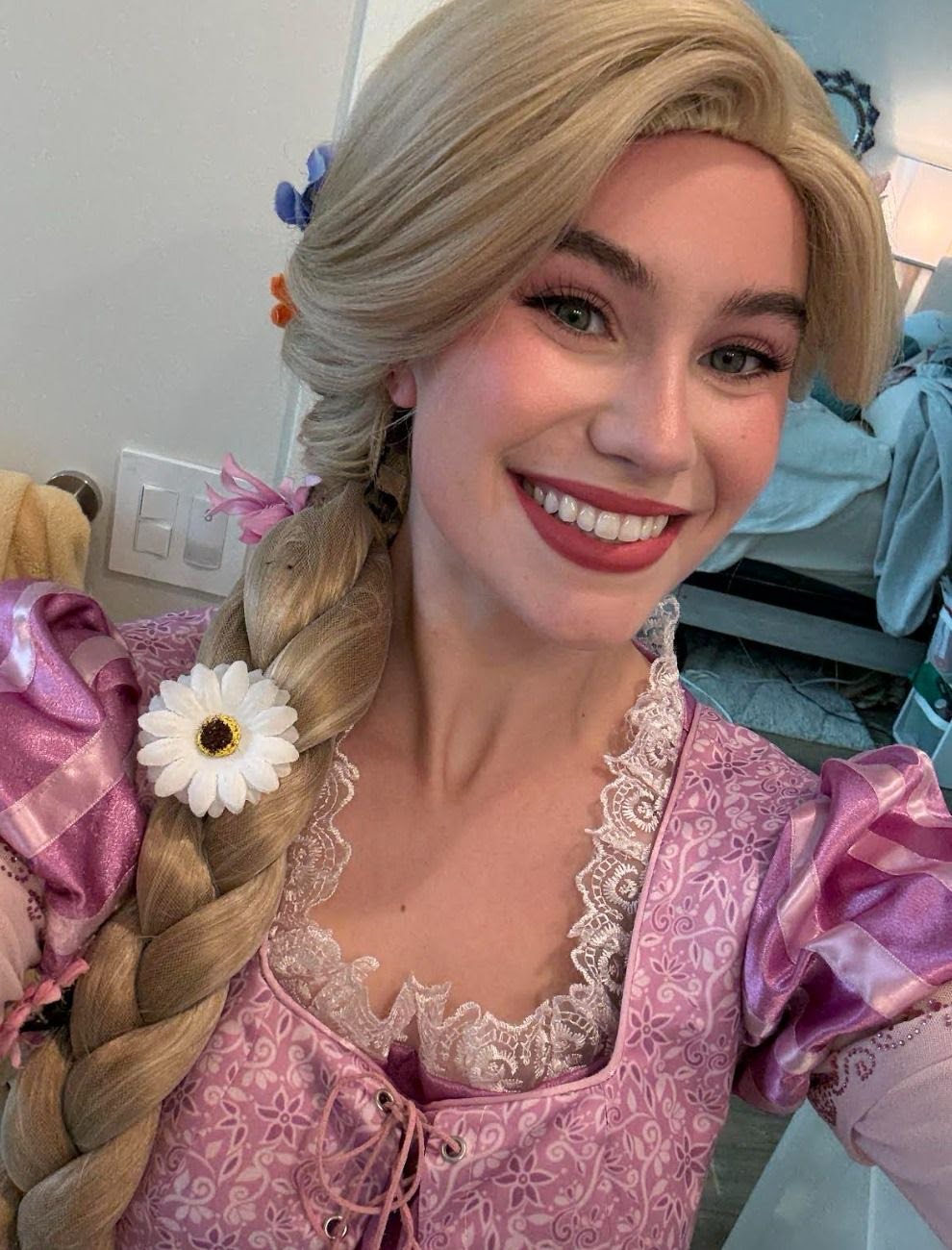 Birthday party character in Katy